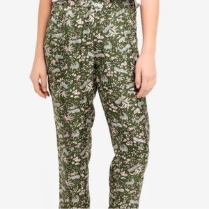 J Crew Novelty Silk Pants